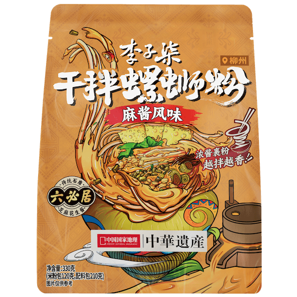 李子柒干拌螺蛳粉麻酱风味