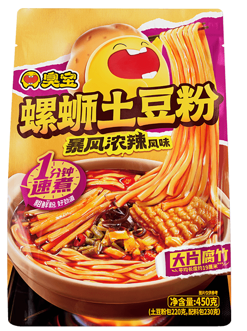 臭宝暴风浓辣螺蛳土豆粉